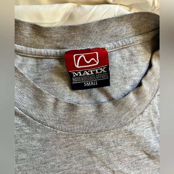 MATIX skateboard 1999 T-shirt in gray and black, size S. - Picture 3 of 3